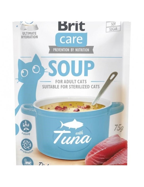Brit Care Chats Soupe avec thon 75 g