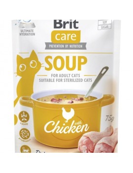Brit Care Chats Soupe avec poulet 75 g