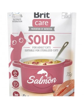 Brit Care Chats Soupe avec saumon 75 g