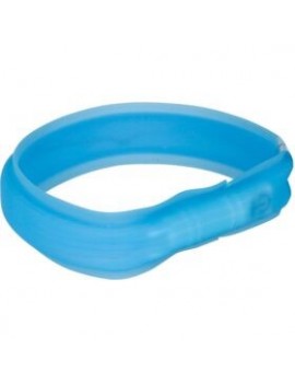 Collier lumineux Flash USB extra large Bleu