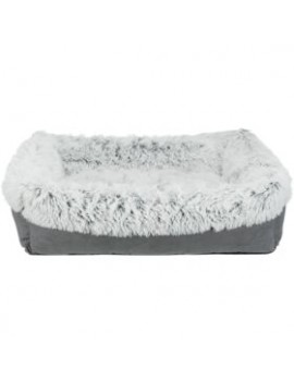 Lit Harvey Gris/blanc-noir