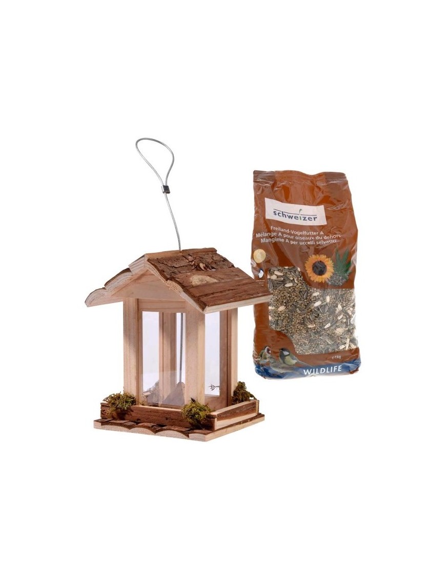 Maisonnette + graines 1 kg