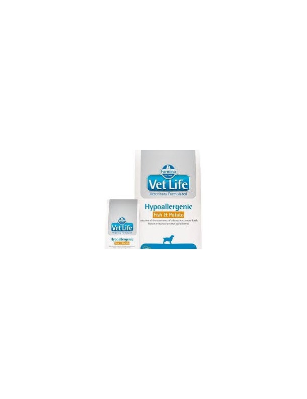 Farmina Vetlife Hypoallergénique Poisson&PDT 12 kg