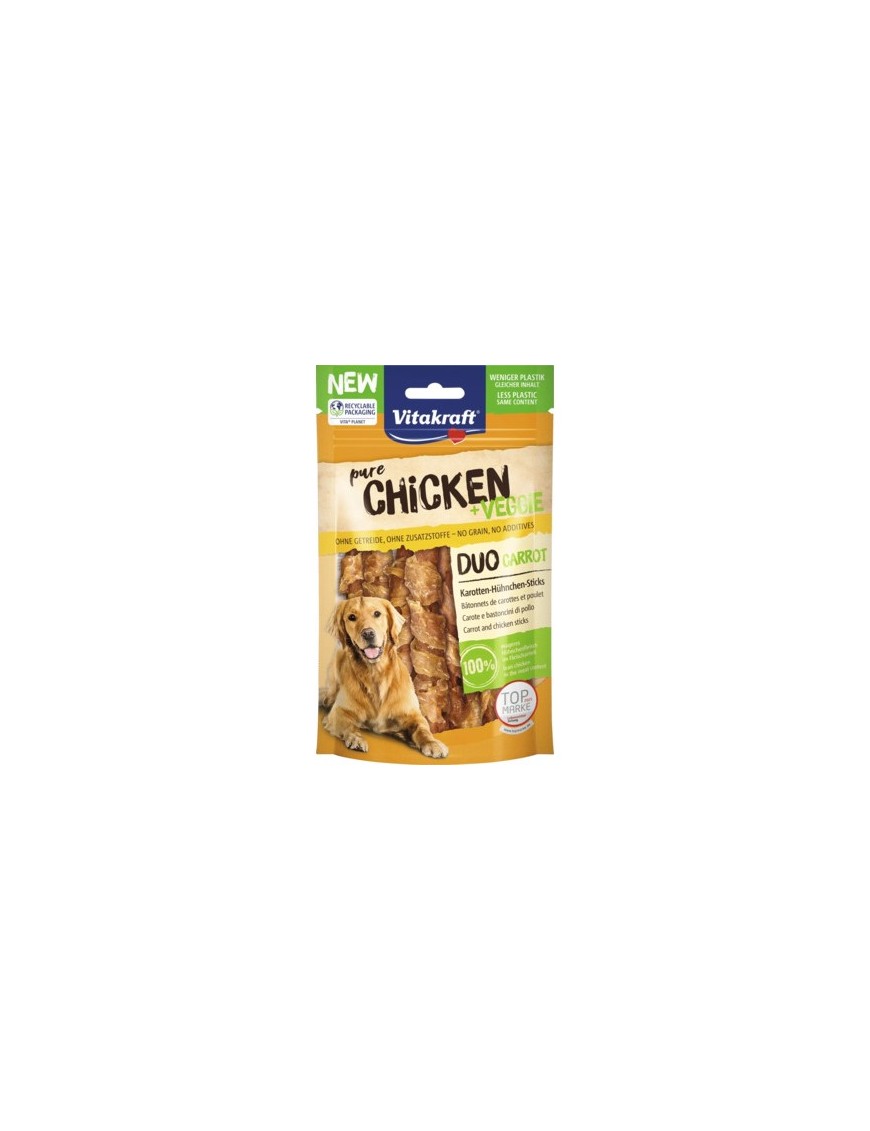 Duo poulet et carottes 80 g