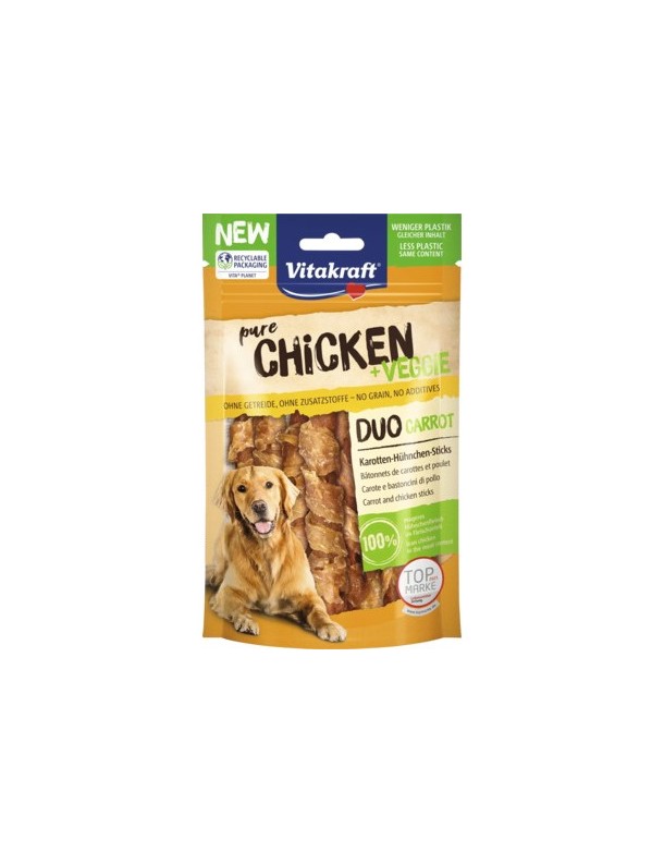 Duo poulet et carottes 80 g