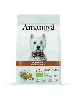 Amanova Puppy Mini Low grain Poulet
