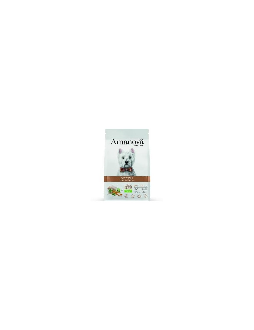 Amanova Puppy Mini Low grain Poulet