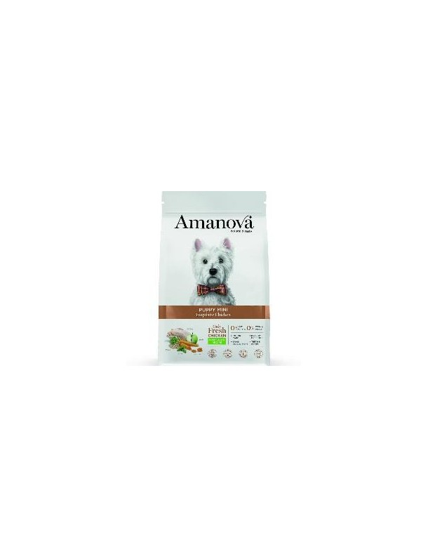 Amanova Puppy Mini Low grain Poulet