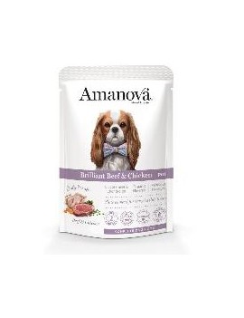 Amanova Adulte Boeuf&poulet GF sachet