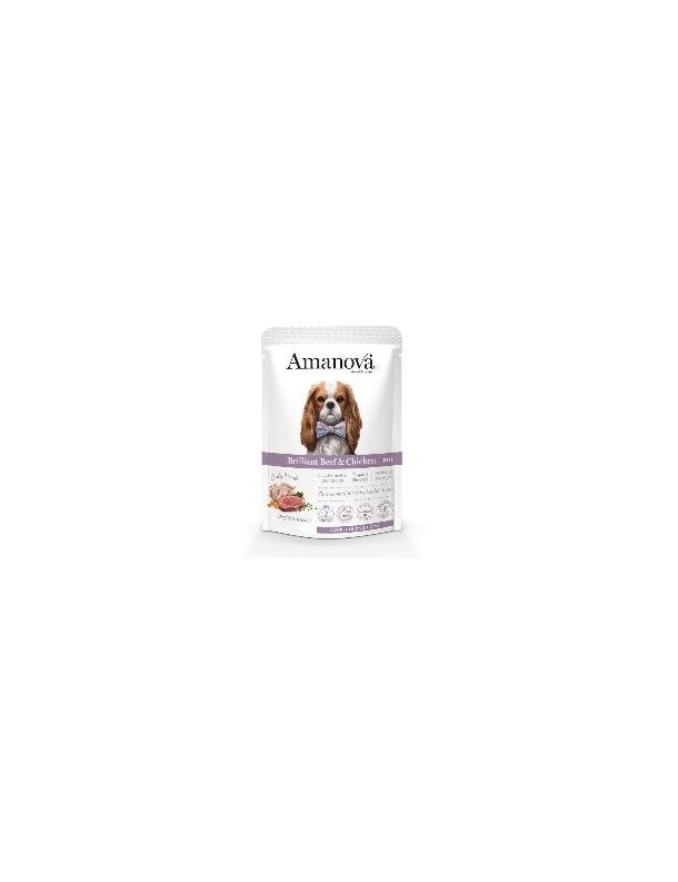 Amanova Adulte Boeuf&poulet GF sachet