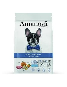 Amanova Adulte Toutes races GF Sensitive Agneau
