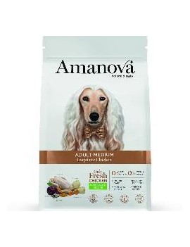 Amanova Adulte Medium Low grain Poulet