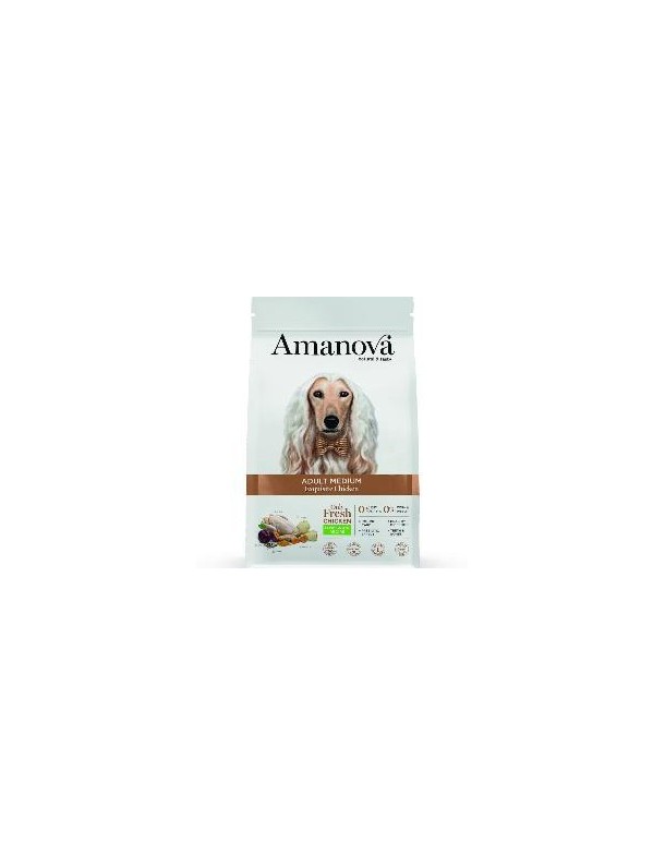 Amanova Adulte Medium Low grain Poulet