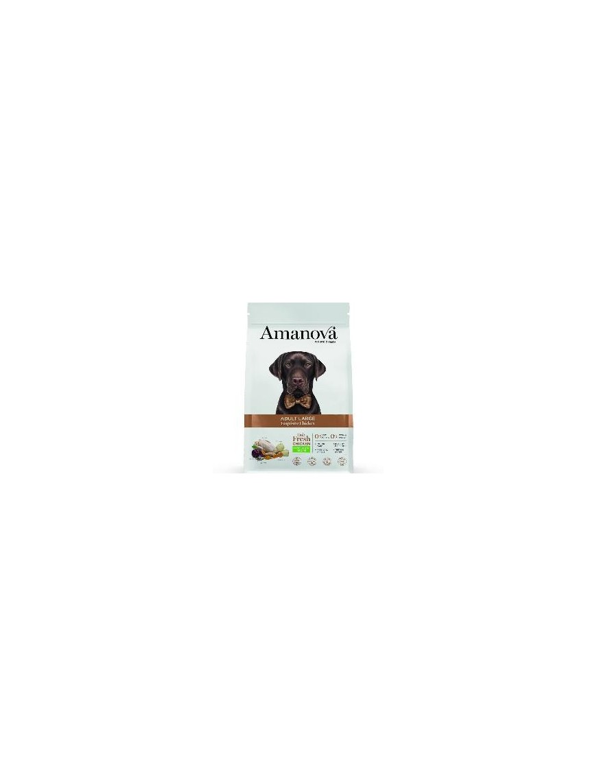 Amanova Adulte Large Low grain Poulet 12 kg