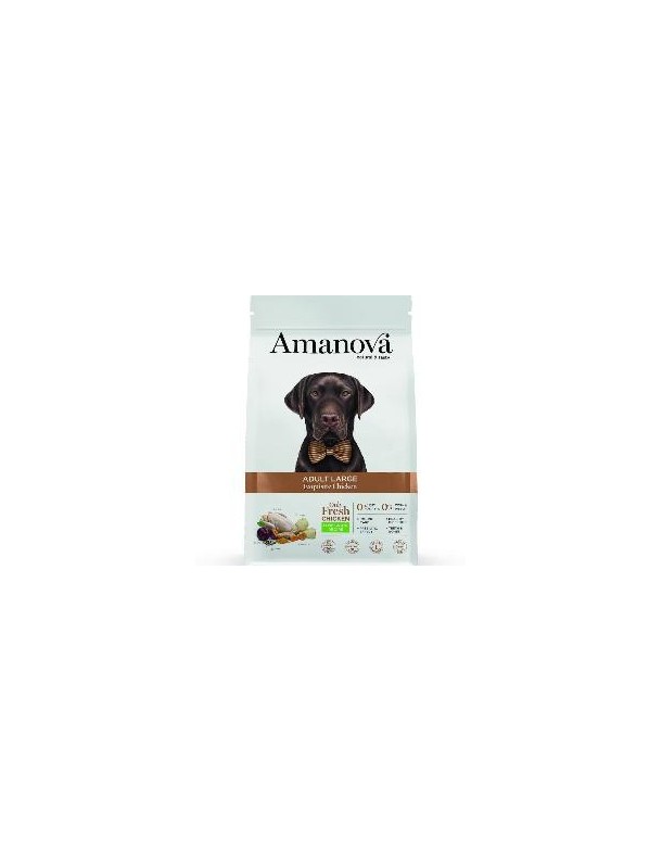 Amanova Adulte Large Low grain Poulet 12 kg