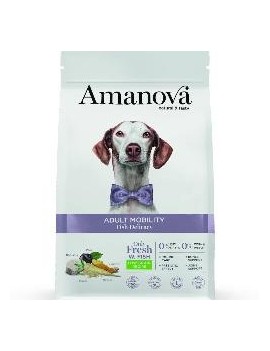 Amanova Adulte Toutes races Low grain Mobility Poisson blanc