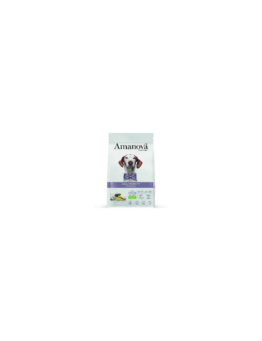 Amanova Adulte Toutes races Low grain Mobility Poisson blanc