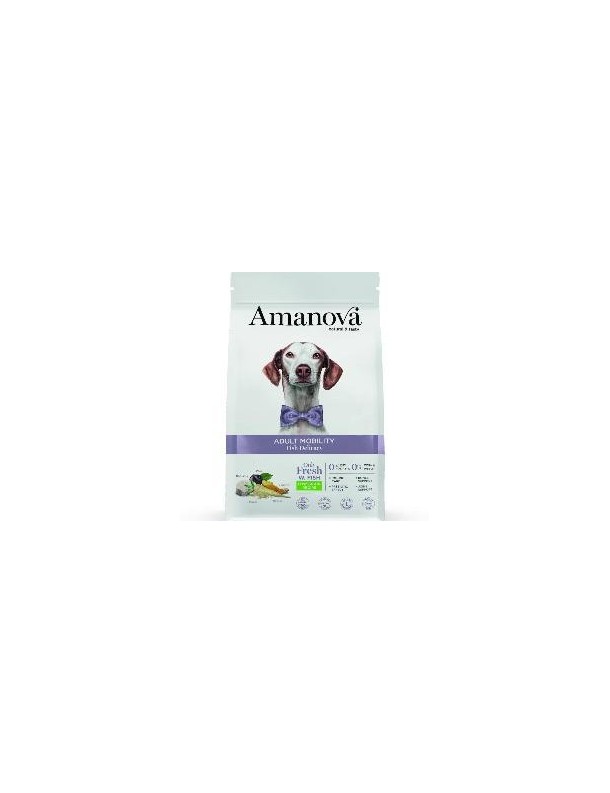 Amanova Adulte Toutes races Low grain Mobility Poisson blanc