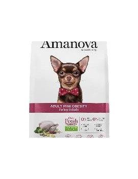 Amanova Adulte Mini Obesity Low grain Dinde