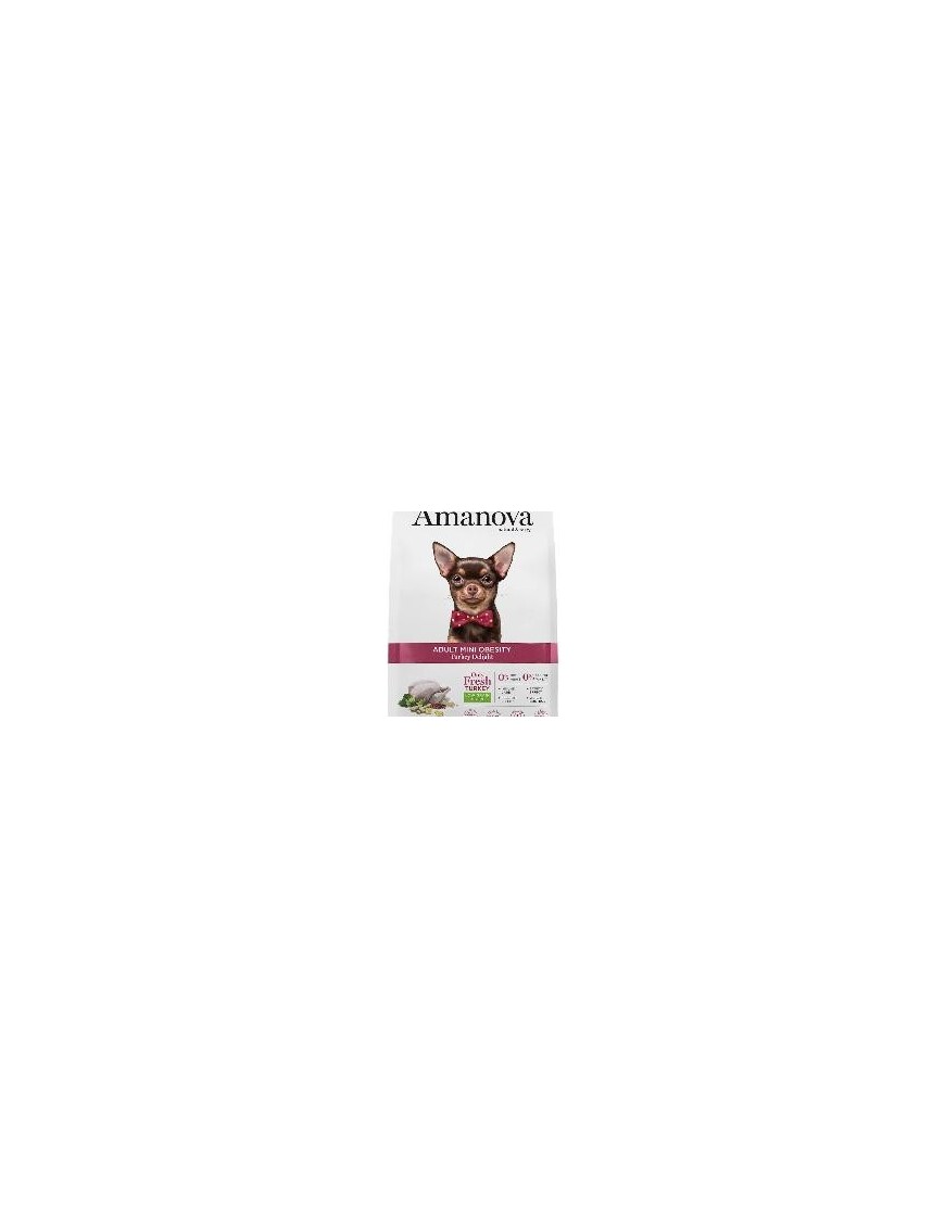 Amanova Adulte Mini Obesity Low grain Dinde
