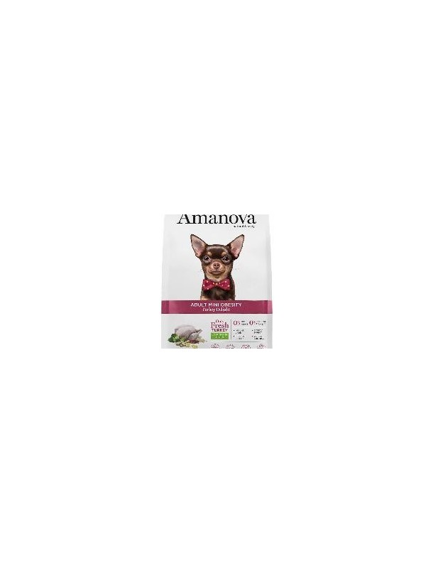 Amanova Adulte Mini Obesity Low grain Dinde