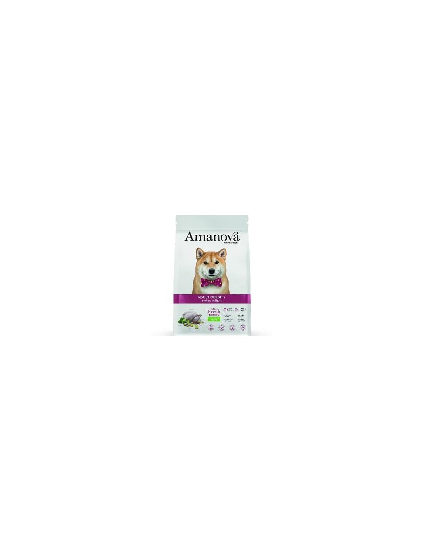 Amanova Adulte Toutes races Low grain Obesity Dinde