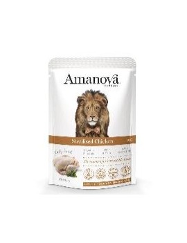 Amanova Adulte GF Poulet sachet 85 g