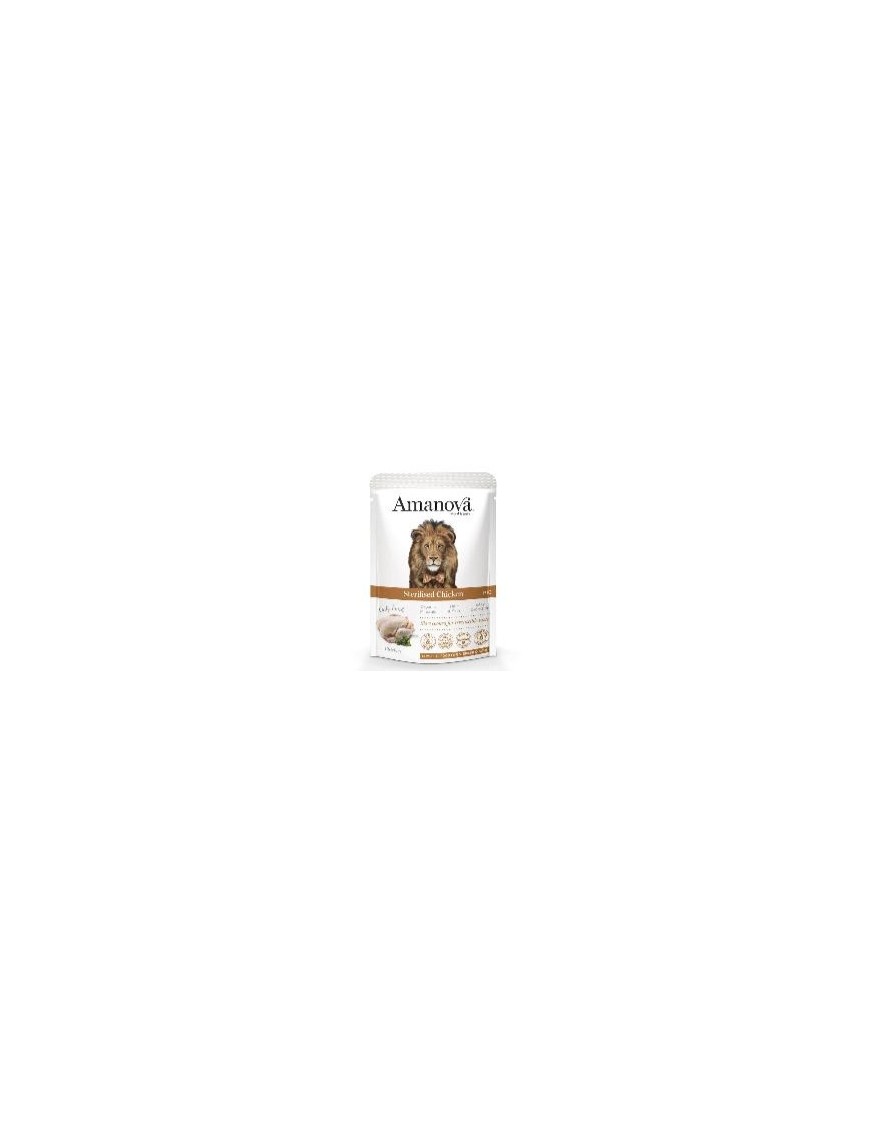 Amanova Adulte GF Poulet sachet 85 g