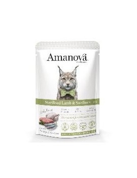 Amanova Adulte GF Agneau&sardines sachet 85 g