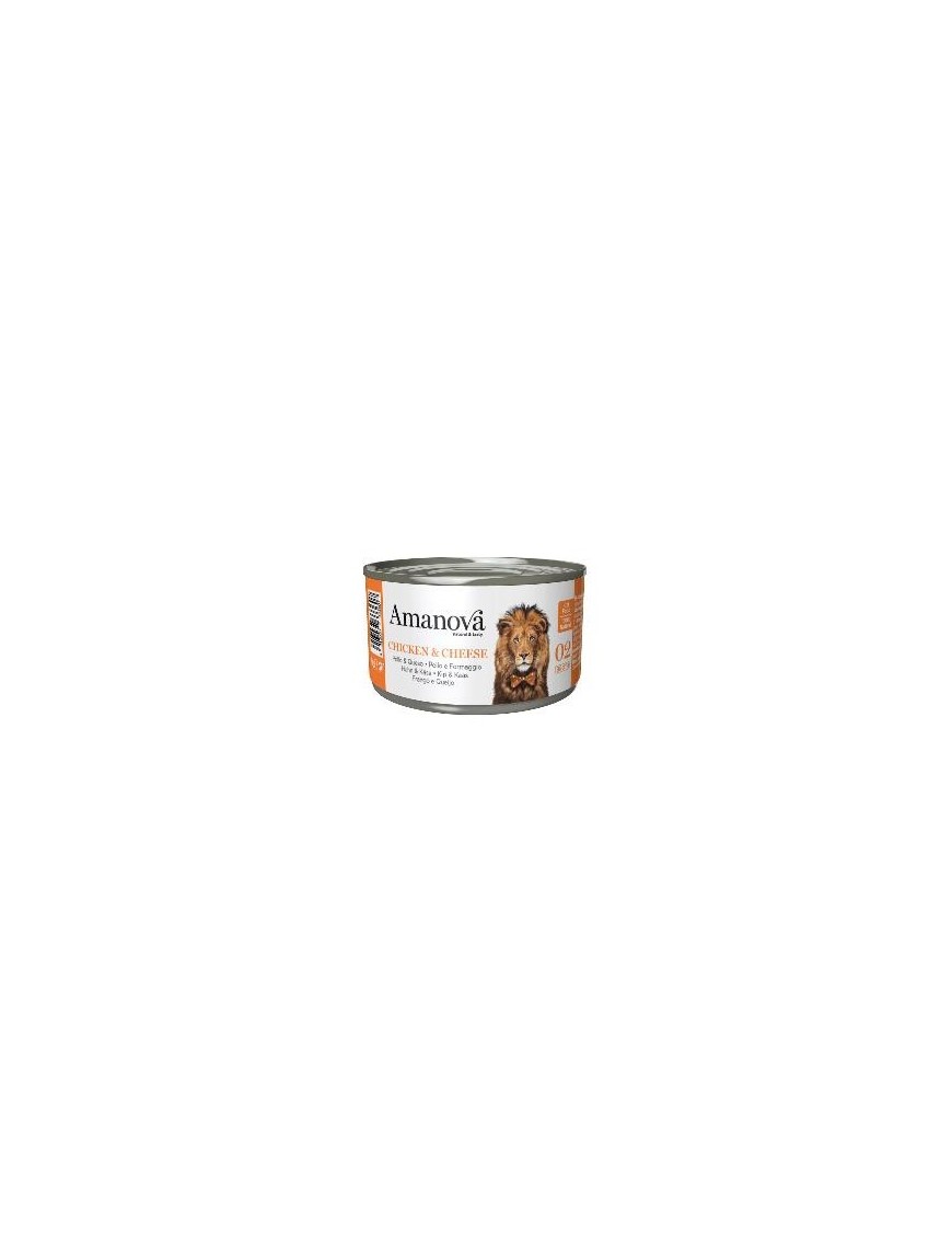 Amanova Adulte Poulet&fromage boîte 70 g