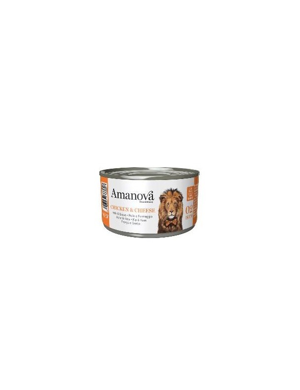 Amanova Adulte Poulet&fromage boîte 70 g