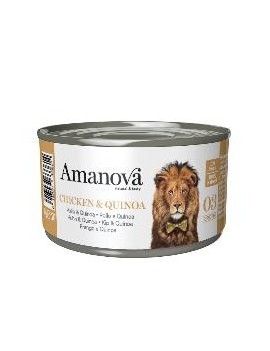 Amanova Adulte Poulet&quinoa boîte 70 g