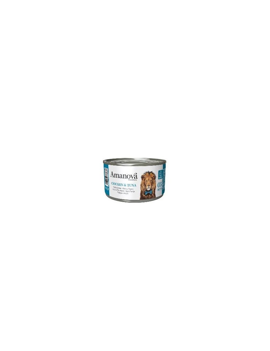 Amanova Adulte Poulet&thon boîte 70 g