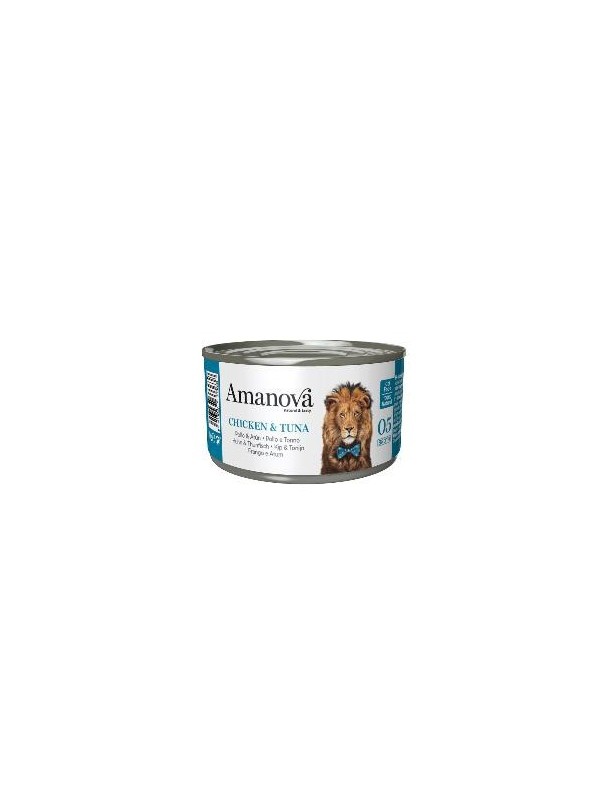 Amanova Adulte Poulet&thon boîte 70 g