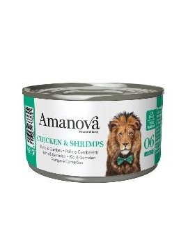 Amanova Adulte Poulet&crevettes boîte 70 g