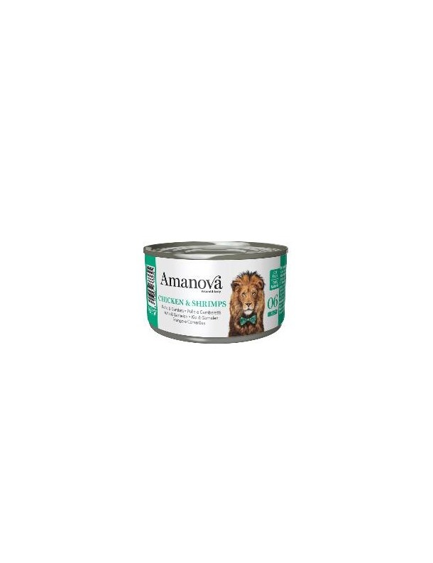 Amanova Adulte Poulet&crevettes boîte 70 g