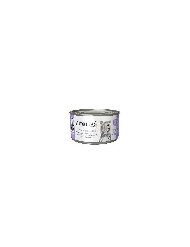 Amanova Adulte Thon&crevettes boîte jelly 70 g