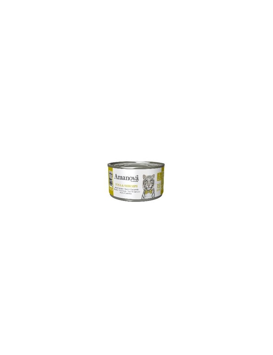 Amanova Adulte Thon&crevettes boîte 70 g