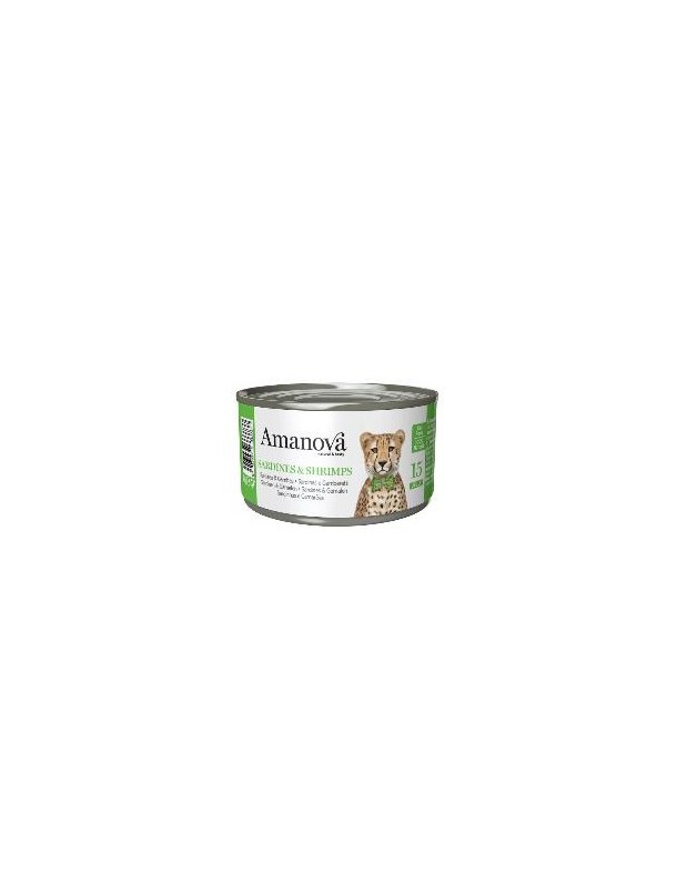 Amanova Adulte Sardines&crevettes boîte 70 g
