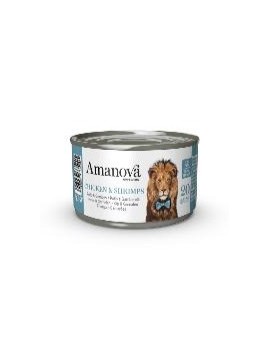 Amanova Adulte Poulet&crevettes boîte 70 g