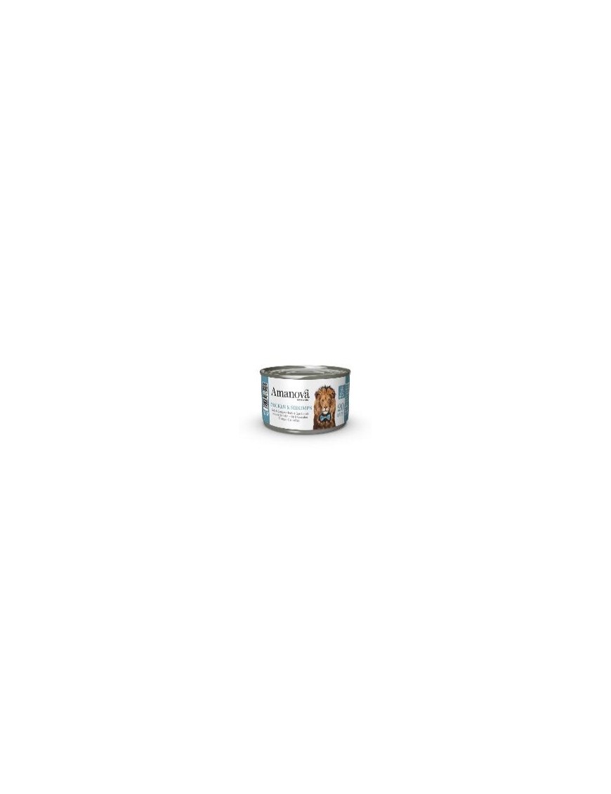 Amanova Adulte Poulet&crevettes boîte 70 g