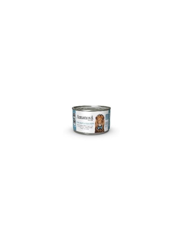 Amanova Adulte Poulet&crevettes boîte 70 g