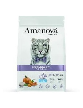 Amanova Adulte GF Stérilisé Poisson blanc