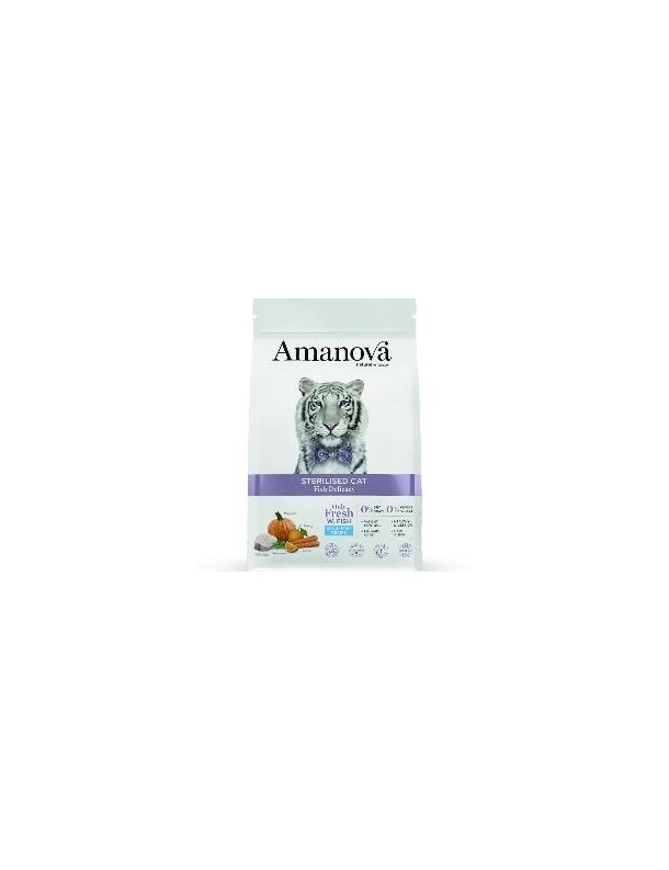 Amanova Adulte GF Stérilisé Poisson blanc