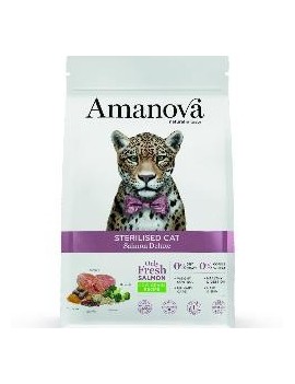 Amanova Adulte Low grain Stérilisé Saumon