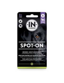 Influence Spot-on Contre les puces et tiques