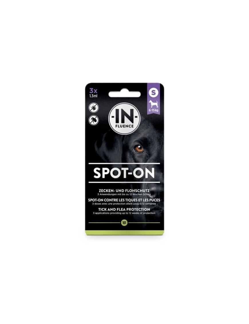 Influence Spot-on Contre les puces et tiques