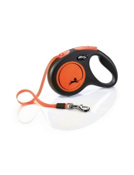 Flexi New Neon Orange sangle 5 m