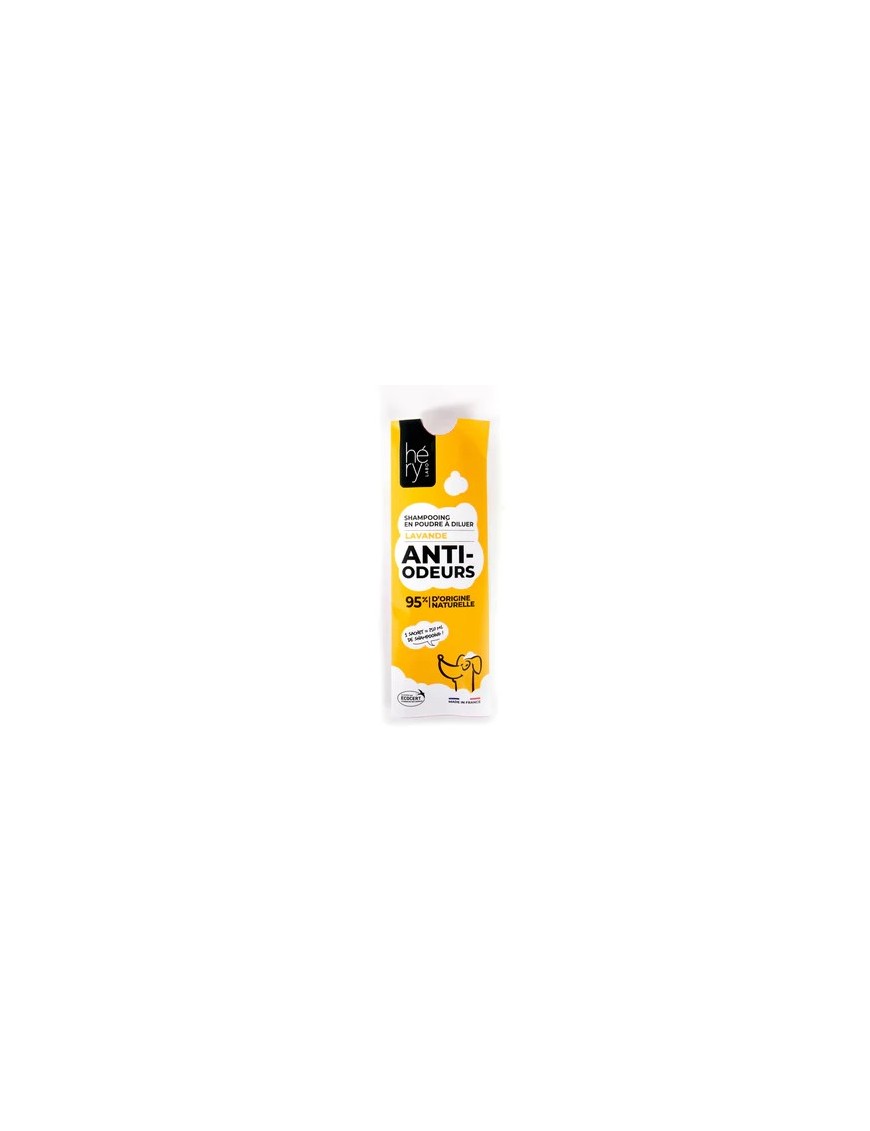 HERY Shampoing Anti-odeurs en poudre 25 g