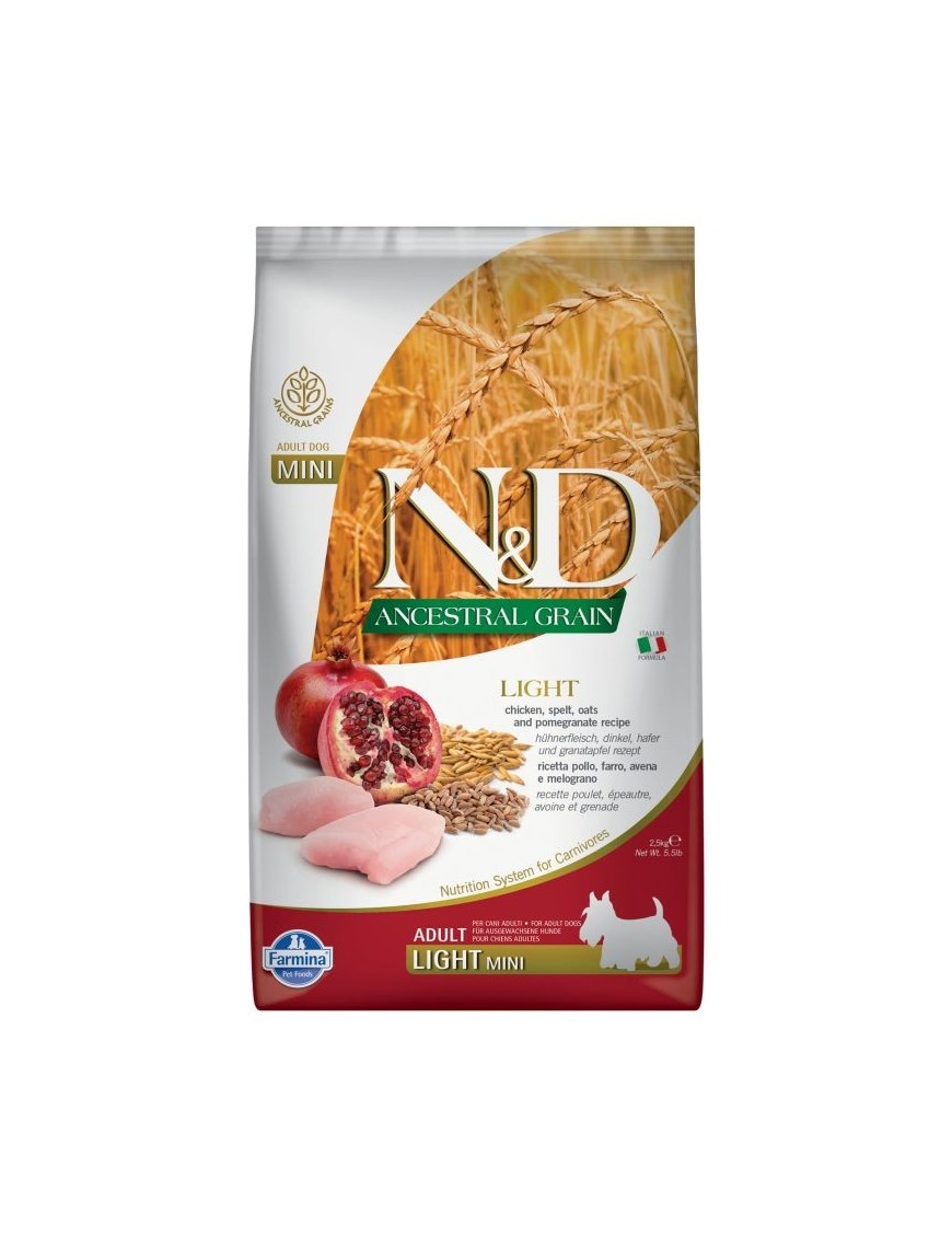 Farmina Ancestral Grain Mini adulte Light 2,5 kg
